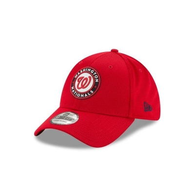 Sapca New Era Washington Nationals MLB Clubhouse Collection 39THIRTY Stretch Fit - Rosii